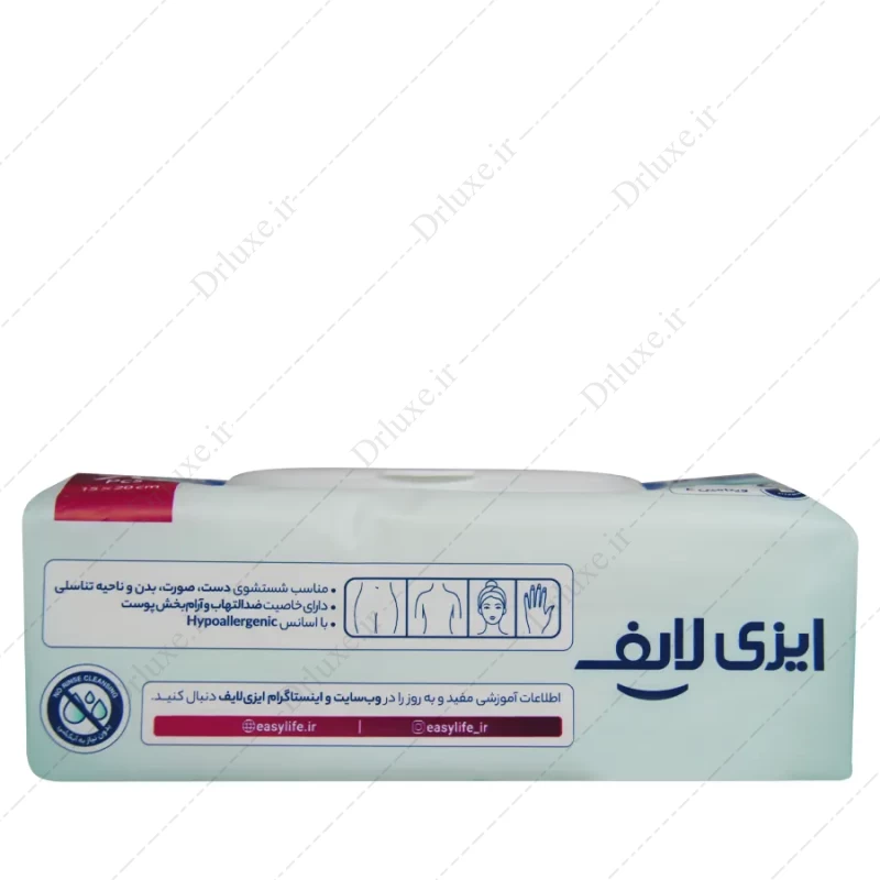 دستمال مرطوب بزرگسال ایزی لایف 70 عدد